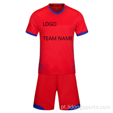 2022 Jersey de futebol com logotipo do cliente